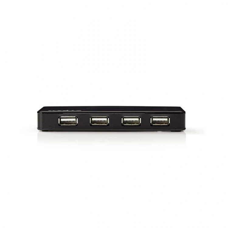 Nedis USB-Hub | USB-A Male | USB-A Female | 7-Poorts poort(en) | USB 2.0 | Netvoeding / USB Gevoed | 7x USB