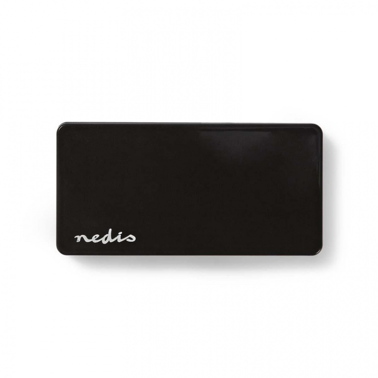 Nedis USB-Hub | USB-A Male | USB-A Female | 7-Poorts poort(en) | USB 2.0 | Netvoeding / USB Gevoed | 7x USB