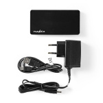 Nedis USB-Hub | USB-A Male | USB-A Female | 7-Poorts poort(en) | USB 2.0 | Netvoeding / USB Gevoed | 7x USB