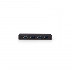 Nedis USB-Hub | USB-A Male | 4x USB A Female | 4-Poorts poort(en) | USB 3.2 Gen 1 | Netvoeding / USB Gevoed | 4x USB