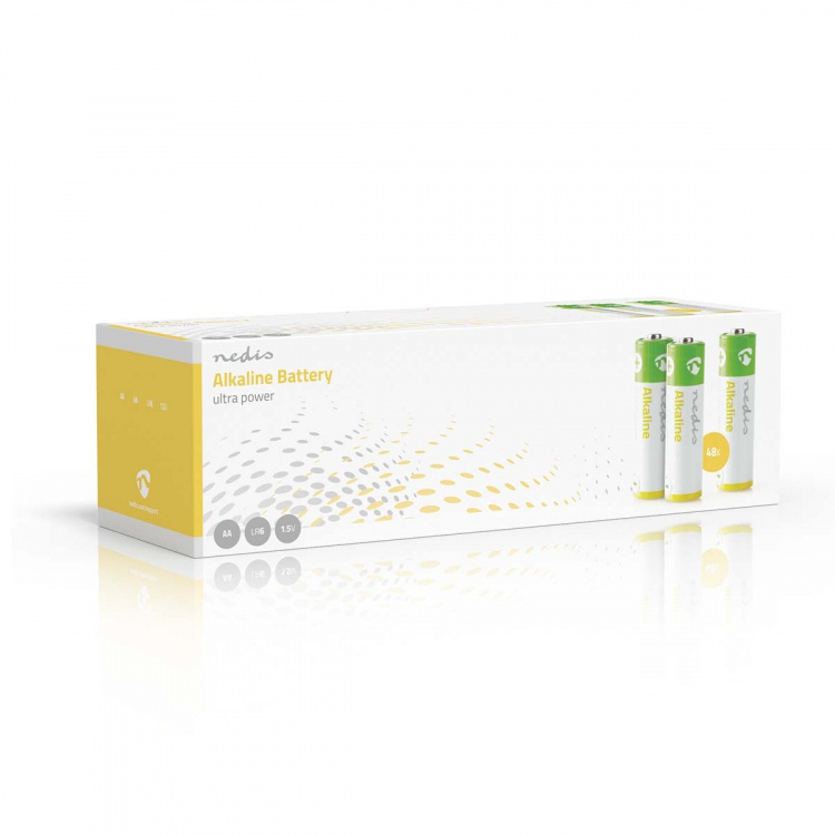 Nedis Alkaline-Batterij AA | 1.5 V DC | 48-Pak
