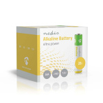 Nedis Alkaline-Batterij AAA | 1.5 V DC | 20-Pak Nedis Alkaline-Batterij AAA | 1.5 V DC | 20-Pak