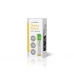 Nedis Alkaline-Batterij AAA | 1.5 V DC | 2-Pak Nedis Alkaline-Batterij AAA | 1.5 V DC | 2-Pak