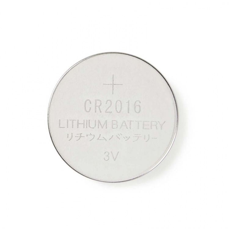 Nedis Lithium-Knoopcelbatterij CR2016 | 3 V DC | 5-Pak