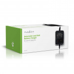 Nedis Loodzuuracculader | 2.3 / 6.9 / 13.8 V DC | 0.6 A | Druppelladen | Type C (CEE 7/16) | Accuklemmen | Batterijtype: AGM / Gel / Loodzwavel / SLA / VRLA | Zwart