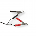 Nedis Loodzuuracculader | 2.3 / 6.9 / 13.8 V DC | 0.6 A | Druppelladen | Type C (CEE 7/16) | Accuklemmen | Batterijtype: AGM / Gel / Loodzwavel / SLA / VRLA | Zwart