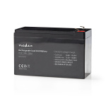 Nedis Oplaadbare Loodaccu | Lead-Acid | Oplaadbaar | 12 V | 7200 mAh Nedis Oplaadbare Loodaccu | Lead-Acid | Oplaadbaar | 12 V | 7200 mAh
