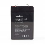 Nedis Oplaadbare Loodaccu | Lead-Acid | Oplaadbaar | 6 V | 4000 mAh