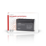 Nedis Oplaadbare Loodaccu | Lead-Acid | Oplaadbaar | 6 V | 10000 mAh