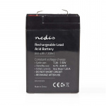 Nedis Oplaadbare Loodaccu | Lead-Acid | Oplaadbaar | 6 V | 4500 mAh Nedis Oplaadbare Loodaccu | Lead-Acid | Oplaadbaar | 6 V | 4500 mAh