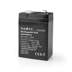 Nedis Oplaadbare Loodaccu | Lead-Acid | Oplaadbaar | 6 V | 4500 mAh Nedis Oplaadbare Loodaccu | Lead-Acid | Oplaadbaar | 6 V | 4500 mAh