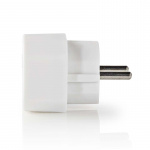 Nedis Stopcontact-Splitter | Type-F (CEE 7/7) | 250 V AC 50 Hz | Frans / Type-C (CEE 7/16) | 250 V AC 50/60 Hz | 2.5 A | 1100 W | Wit