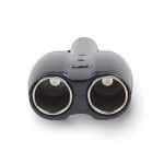 Nedis Universal DC Power Adapter | Auto-Adapter | 120 W | Ingangsvoltage: 12 V DC | 12 V DC | Maximale uitgangsstroom per poort: 10 A | Zwart