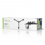 Nedis Statief-Dolly | Maximaal draagvermogen: 20.0 kg | Statief diameterbereik: 29.0 mm | Inclusief reistas | Pootvergrendelingen | Aluminium | Zwart Nedis Statief-Dolly | Maximaal draagvermogen: 20.0 kg | Statief diameterbereik: 29.0 mm | Inclusief reistas | Pootvergrendelingen | Aluminium | Zwart