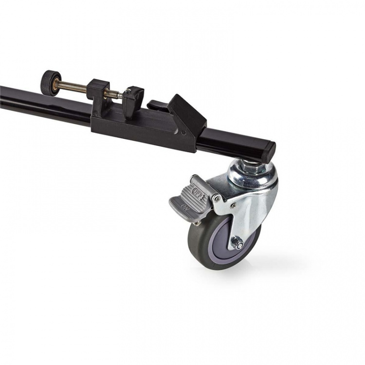 Nedis Statief-Dolly | Maximaal draagvermogen: 20.0 kg | Statief diameterbereik: 29.0 mm | Inclusief reistas | Pootvergrendelingen | Aluminium | Zwart Nedis Statief-Dolly | Maximaal draagvermogen: 20.0 kg | Statief diameterbereik: 29.0 mm | Inclusief reistas | Pootvergrendelingen | Aluminium | Zwart