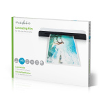 Nedis Lamineerhoes | A3 | Dikte: 100 µm | Verpakt per: 100 Stuks | Kunststof | Transparant Nedis Lamineerhoes | A3 | Dikte: 100 µm | Verpakt per: 100 Stuks | Kunststof | Transparant