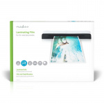 Nedis Lamineerhoes | A4 | Dikte: 100 µm | Verpakt per: 100 Stuks | Kunststof | Transparant Nedis Lamineerhoes | A4 | Dikte: 100 µm | Verpakt per: 100 Stuks | Kunststof | Transparant