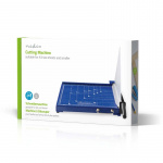 Nedis Papiersnijmachine | Max. snijden maat: 297 x 420 mm | Soort mes: Metaal | Metaal | Blauw / Zwart Nedis Papiersnijmachine | Max. snijden maat: 297 x 420 mm | Soort mes: Metaal | Metaal | Blauw / Zwart