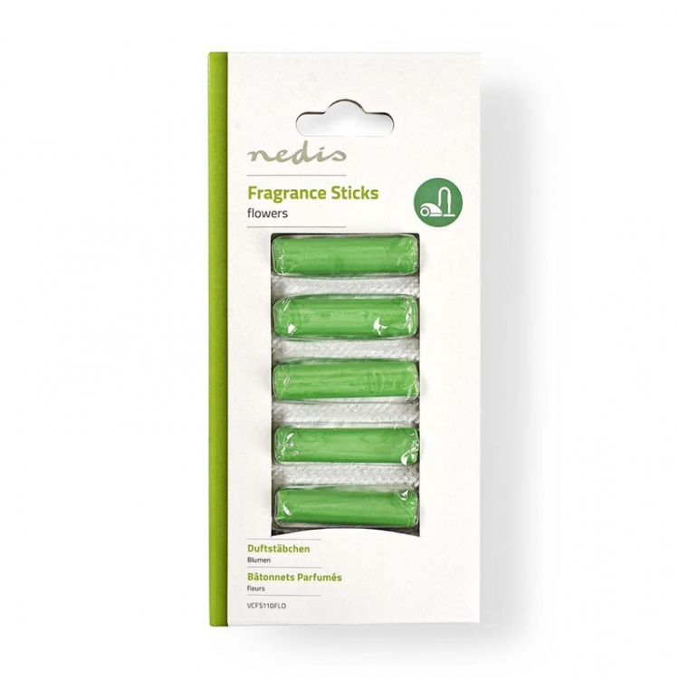 Nedis Geurparels voor Stofzuiger | Bloemen | 5 Navullingen | Groen Nedis Geurparels voor Stofzuiger | Bloemen | 5 Navullingen | Groen