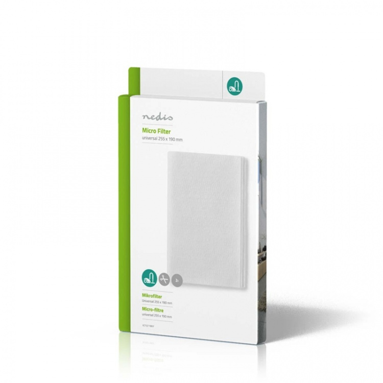 Nedis Microfilter voor Stofzuiger | Vervanging voor: Universeel | Wit