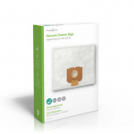 Nedis Stofzuigerzak | 4 Stuks | Synthetisch | Meest verkocht voor: AEG | Wit