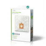 Nedis Stofzuigerzak | 4 Stuks | Synthetisch | Meest verkocht voor: AEG / Electrolux | Wit