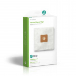 Nedis Stofzuigerzak | 4 Stuks | Synthetisch | Meest verkocht voor: Universeel | Wit