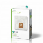 Nedis Stofzuigerzak | 4 Stuks | Synthetisch | Meest verkocht voor: Electrolux | Wit