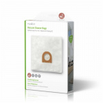 Nedis Stofzuigerzak | 4 Stuks | Synthetisch | Meest verkocht voor: H.E.-Bauknecht Birdy/SC | Wit