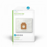 Nedis Stofzuigerzak | 4 Stuks | Synthetisch | Meest verkocht voor: Hoover H58 | Wit