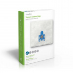 Nedis Stofzuigerzak | 4 Stuks | Synthetisch | Meest verkocht voor: Miele | Wit