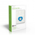 Nedis Stofzuigerzak | 4 Stuks | Synthetisch | Meest verkocht voor: Nilfisk | Wit