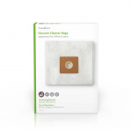 Nedis Stofzuigerzak | 4 Stuks | Synthetisch | Meest verkocht voor: Nilfisk | Wit