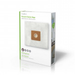 Nedis Stofzuigerzak | 4 Stuks | Synthetisch | Meest verkocht voor: Nilfisk | Wit