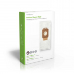 Nedis Stofzuigerzak | 4 Stuks | Synthetisch | Meest verkocht voor: Nilfisk | Wit