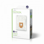 Nedis Stofzuigerzak | 4 Stuks | Synthetisch | Meest verkocht voor: Panasonic C - 2E | Wit