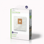 Nedis Stofzuigerzak | 4 Stuks | Synthetisch | Meest verkocht voor: Philips | Wit