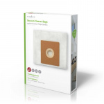 Nedis Stofzuigerzak | 4 Stuks | Synthetisch | Meest verkocht voor: Philips | Wit