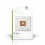 Nedis Stofzuigerzak | 4 Stuks | Synthetisch | Meest verkocht voor: Daewoo SB90 | Wit
