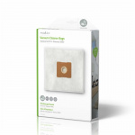 Nedis Stofzuigerzak | 4 Stuks | Synthetisch | Meest verkocht voor: Daewoo SB90 | Wit