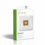 Nedis Stofzuigerzak | 4 Stuks | Synthetisch | Meest verkocht voor: Daewoo SB90 | Wit