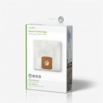 Nedis Stofzuigerzak | 4 Stuks | Synthetisch | Meest verkocht voor: Daewoo SB70 | Wit