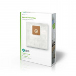 Nedis Stofzuigerzak | 4 Stuks | Synthetisch | Meest verkocht voor: Universeel | Wit