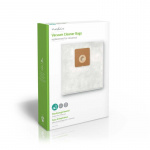 Nedis Stofzuigerzak | 4 Stuks | Synthetisch | Meest verkocht voor: Universeel | Wit