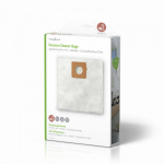 Nedis Stofzuigerzak | 4 Stuks | Synthetisch | Meest verkocht voor: H.E. - Goldstar - LG Sweefty/Dino/TB33 | Wit