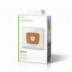 Nedis Stofzuigerzak | 4 Stuks | Synthetisch | Meest verkocht voor: Lux 180 | Wit