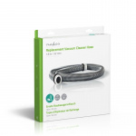 Nedis Stofzuigerslang | 32 mm | 1.80 m | Kunststof | Grijs