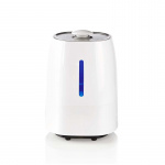 Nedis Luchtbevochtiger | 110 W | Met Koele en Warme mist | 5.5 l | Hygrometer | Timer | Geschikt voor ruimtes tot: 50 m² | Grijs / Wit