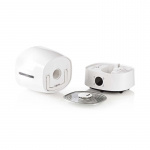 Nedis Luchtbevochtiger | 110 W | Met Koele en Warme mist | 5.5 l | Hygrometer | Timer | Geschikt voor ruimtes tot: 50 m² | Grijs / Wit