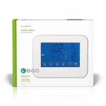 Nedis Weerstation | Binnen & Buiten | Inclusief draadloze weersensor | Weersvoorspelling | Tijdweergave | LCD-Kleurenscherm | Wekkerfunctie Nedis Weerstation | Binnen & Buiten | Inclusief draadloze weersensor | Weersvoorspelling | Tijdweergave | LCD-Kleurenscherm | Wekkerfunctie